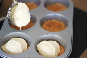 triple berry cheesecake muffins