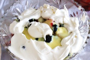 triple berry triffle