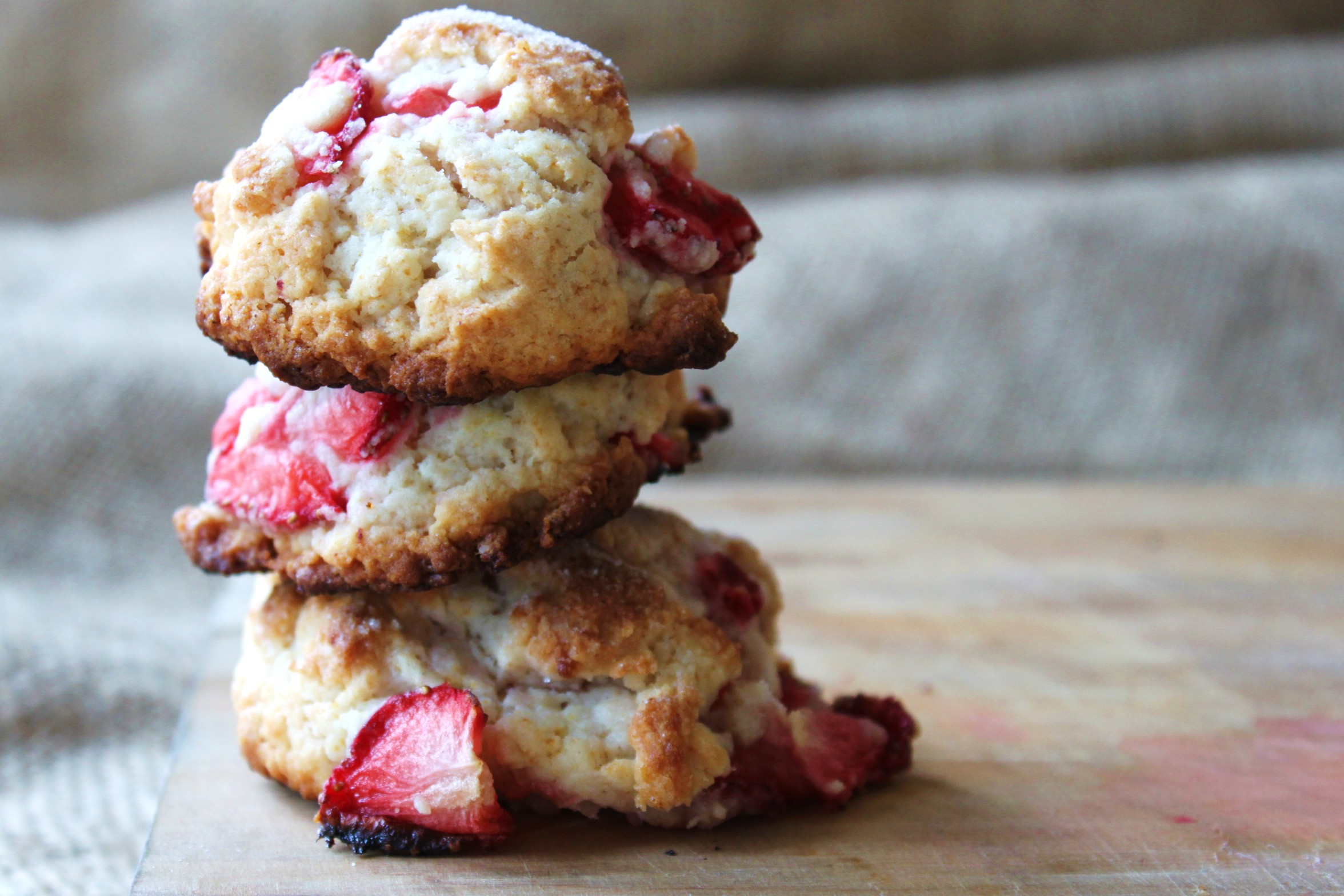 strawberry-shortcake cookies