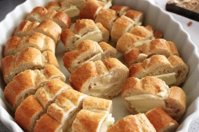 buttery crab cake pudding