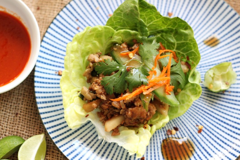 Easy Chicken Lettuce Cups Elegant Made Easy by Jessica