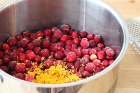 cranberry orange curd tartlets