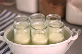 berry cheesecake in a jar