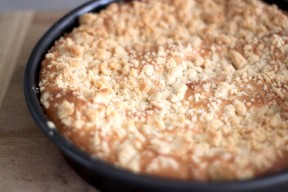 Strawberry Rhubarb Upside Down Cake
