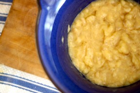 baby bourbon banana bundt cakes