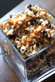 Macadamia Toffee Popcorn Bark