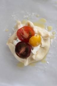 Heirloom Tomato & Goat Cheese Crostata