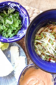 Korean Chicken Tacos