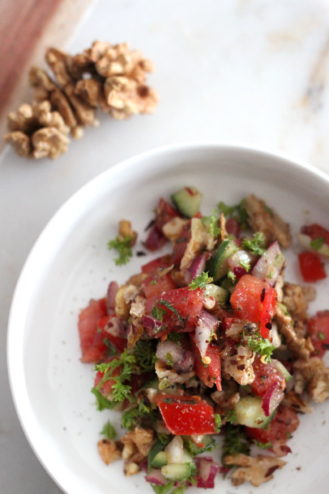 Turkish Walnut Salad